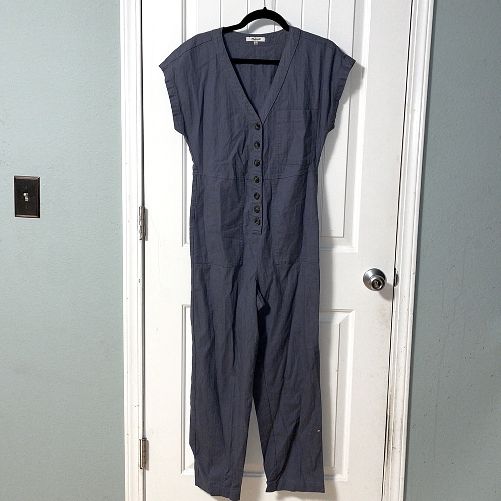 Madewell Cap-Jumpsuit woman’s Small - Picture 2 of 8